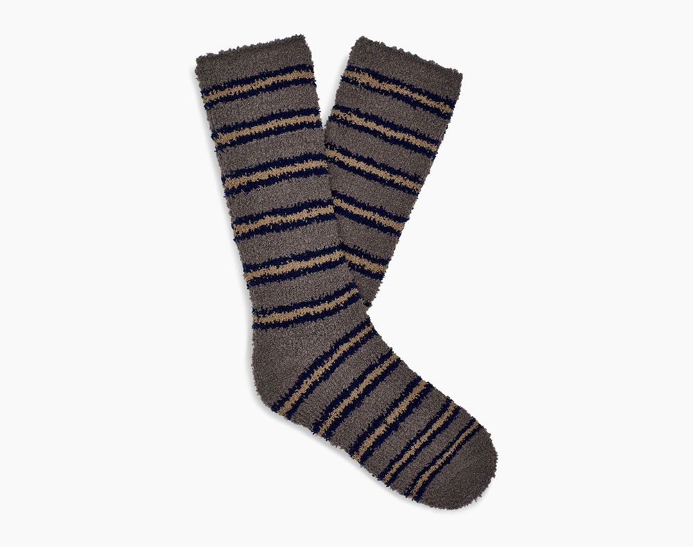 Ugg Socks Canada - Ugg Men's Fincher Ultra Cozy Crew Navy